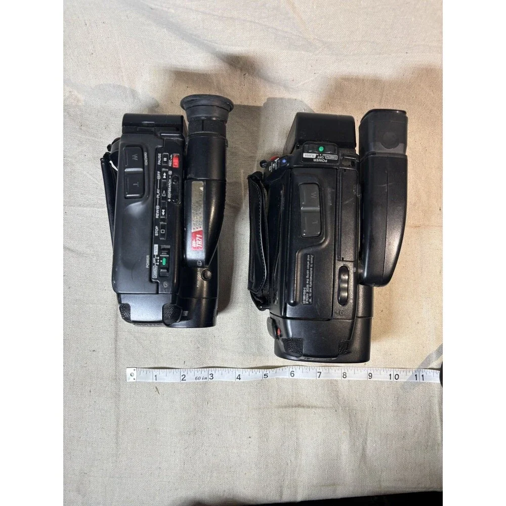 Lot of 2 Sony 8mm HandyCams For Parts - CCD-TR65, CCD-TR71
